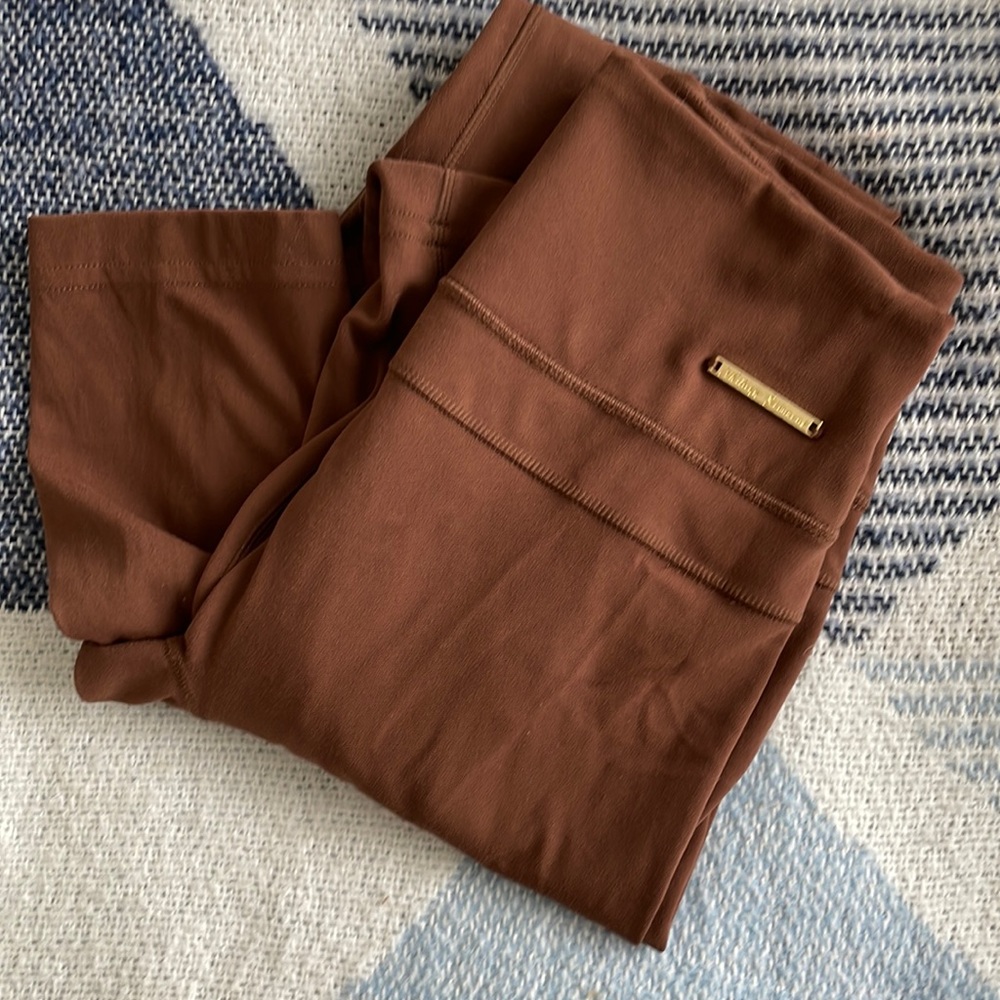 Gymshark Whitney Simmons High Rise Leggings- Dandelion Brown